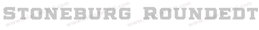 Stoneburg Roundedttf字体转换